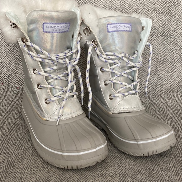 London Fog Kids Downing Court Winter Boots - Picture 2 of 2